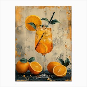 Aperol Spritz Art Print 275 Canvas Print