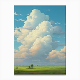 Clouds In The Sky 5 Canvas Print
