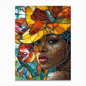 Stained Glass Painting Canvas Print