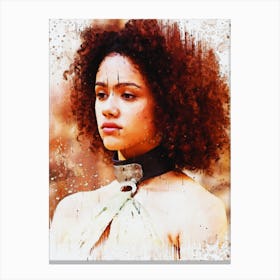 Missandei Game Of Thrones Painting Canvas Print