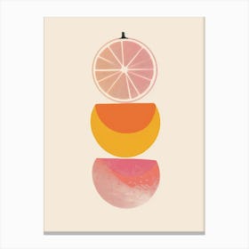 Oranges And Lemons 3 Canvas Print