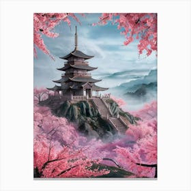 Sakura Blossoms 7 Canvas Print