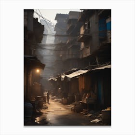 Slums Canvas Print