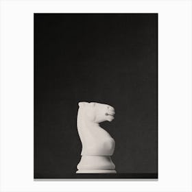 CHESS - The White Knight II Canvas Print