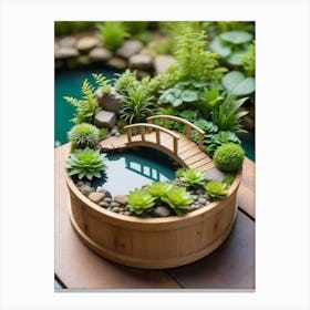 Miniature Garden 1 Canvas Print