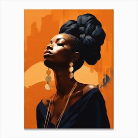 African Woman 28 Canvas Print