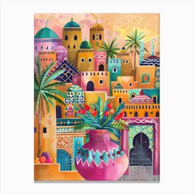 Moroccan Village 3 Canvas Print