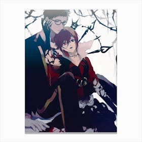 Anime Couple Canvas Print