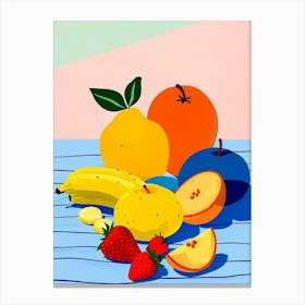 Fruit Painting Canvas Print