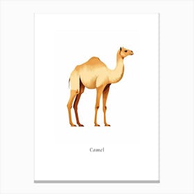 Camel Kids Animal Poster Canvas Print