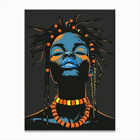 African Woman 176 Canvas Print