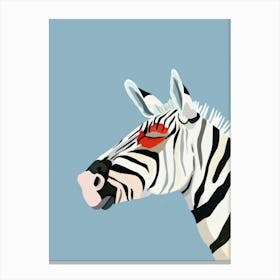 Zebra 27 Canvas Print