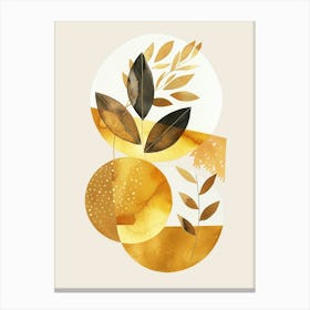 Gold Leaf 15 Canvas Print