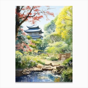 The Garden Of Morning Calm South Korea 4 Canvas Print