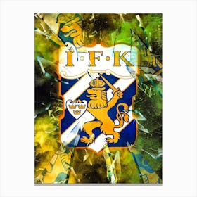 Ifk Goteborg Canvas Print