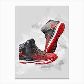 Nike Jordan Xxxi Shoes Canvas Print