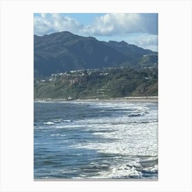 California Beach Canvas Print