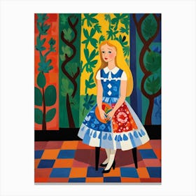 Alice In Wonderland 9 Canvas Print