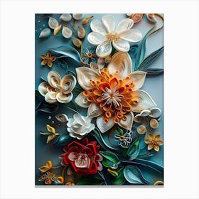 Quilling Art 1 Canvas Print