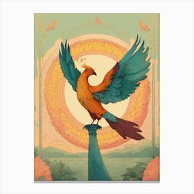 Phoenix Boho Canvas Print