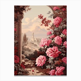 Rose Victorian Style 2 Canvas Print
