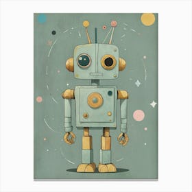 Little Robot Canvas Print