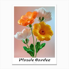 Dreamy Inflatable Flowers Poster Calendula 1 Canvas Print