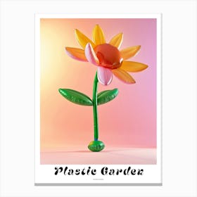 Dreamy Inflatable Flowers Poster Sunflower 1 Canvas Print
