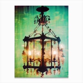 Chandelier Canvas Print