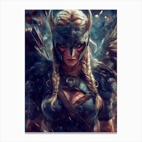 Viking Warrior art Canvas Print