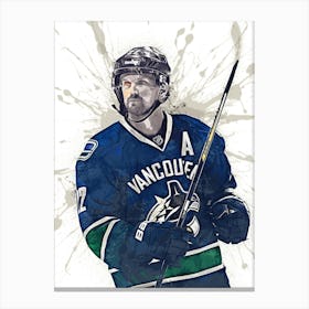 Daniel Sedin 1 Canvas Print