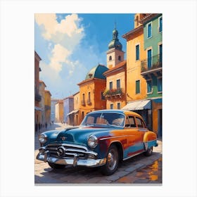 Old Fashioned Car 1 Canvas Print