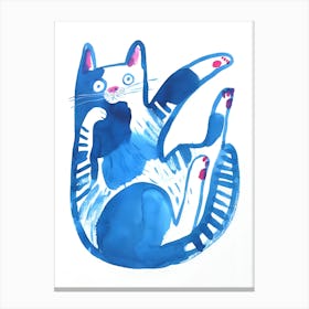 K Cat Canvas Print Canvas Print