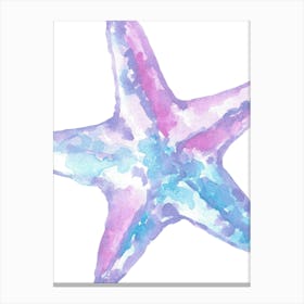 Watercolor Starfish 1 Canvas Print