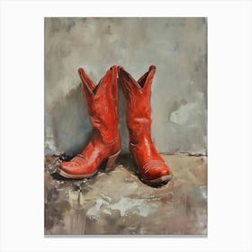 Cowboy Boots 12 Canvas Print