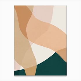 Expressive boho shapes 5 Canvas Print