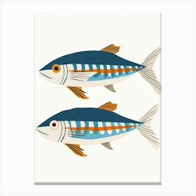 Two Fish Canvas Print