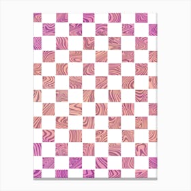 Checkered Pattern 1 Canvas Print