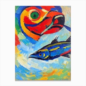 Barracuda Matisse Inspired Canvas Print