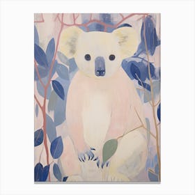 Playful Illustration Of Koala For Kids Room 8 Canvas Print