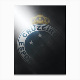 Cruzeiro Brazil Football Canvas Print