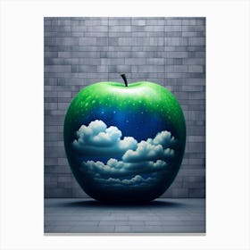 Apple In The Sky 1 Canvas Print