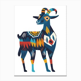 Goat Illustration 4 Canvas Print