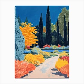 Kensington Gardens London Parks Garden 1 Painting Canvas Print