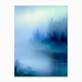 Fog Waterscape Impressionism 1 Canvas Print