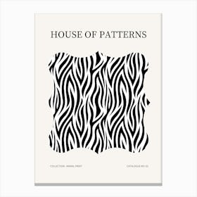 Animal Print Poster 3 Canvas Print