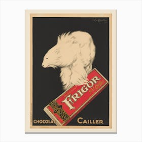 Chocolat Frigor Poster, Leonetto Cappiello Canvas Print