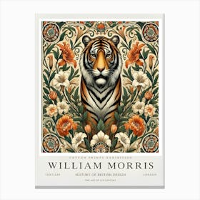 William Morris Tiger 3 Canvas Print