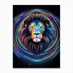 Lion Head 1 Canvas Print