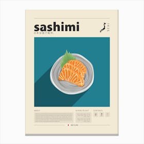 Sashimi 1 Canvas Print